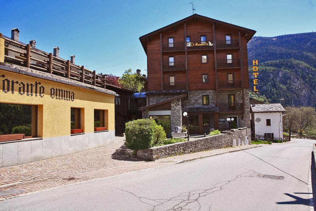 Albergo Le Marmotte Pré-Saint-Didier المظهر الخارجي الصورة